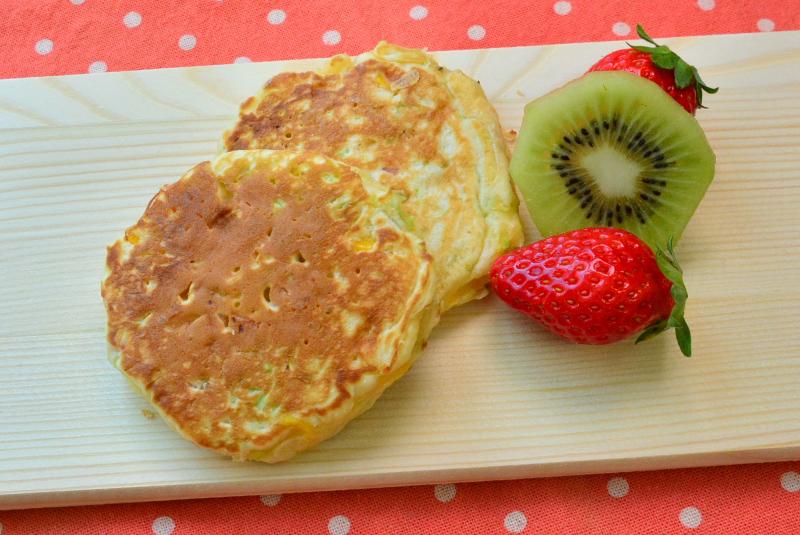 キャベツのパンケーキ完成