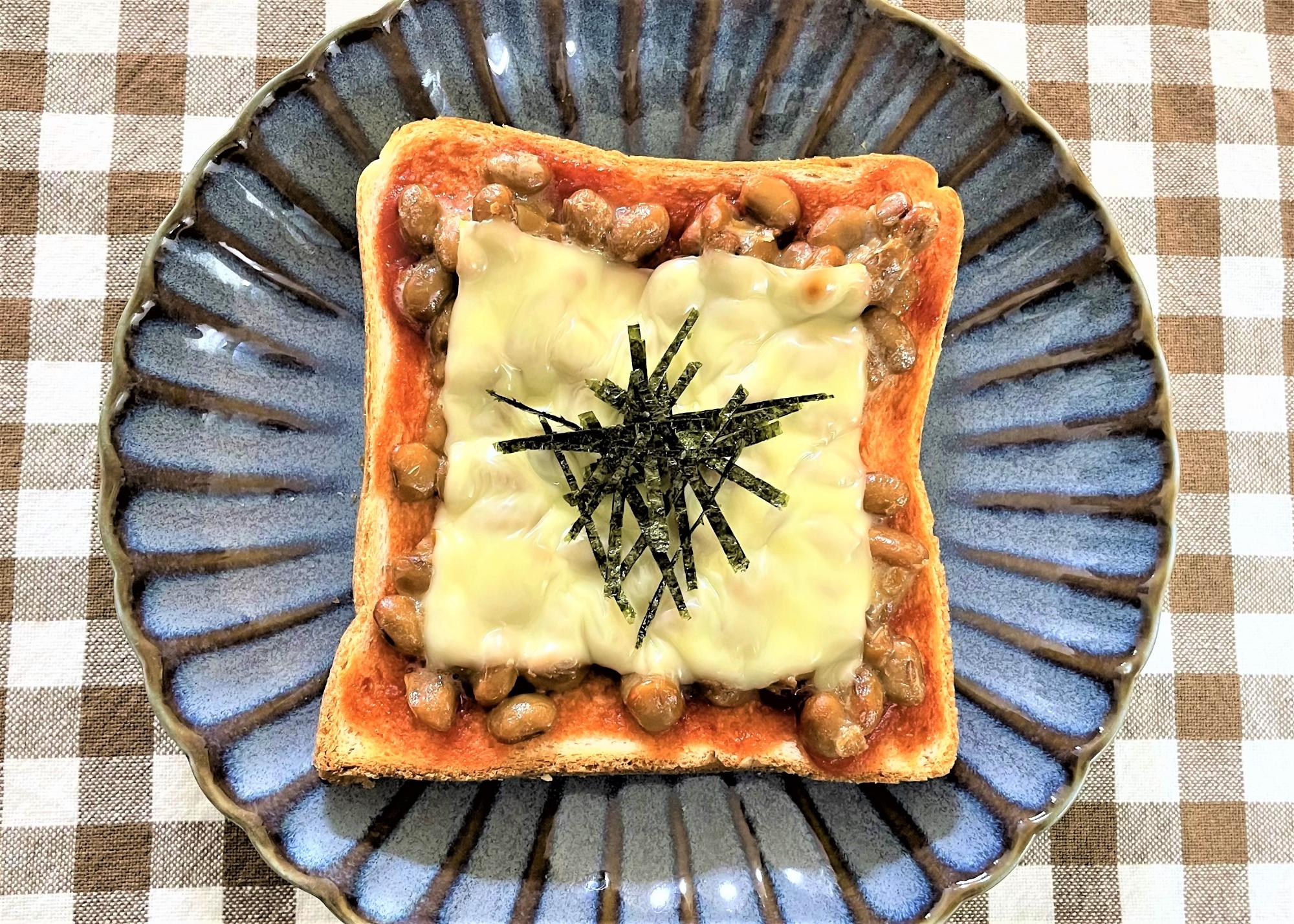 納豆ちーずトースト