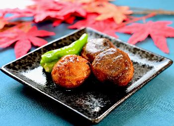 しいたけ肉づめ