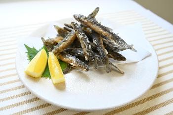 どじょうの唐揚げ塩完成3