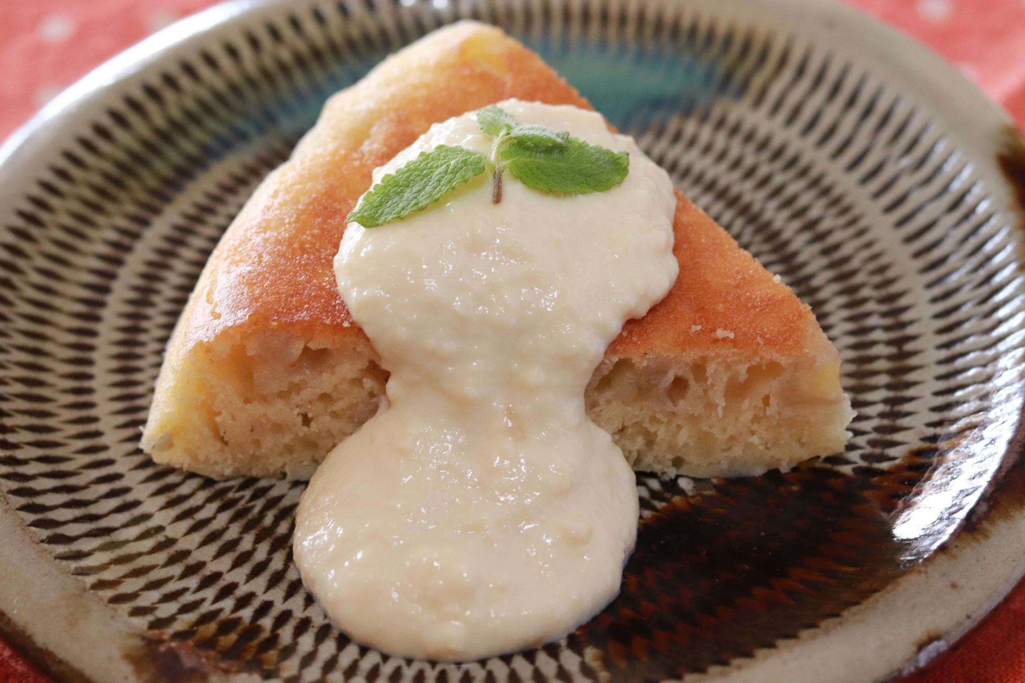 炊飯器バナナケーキ