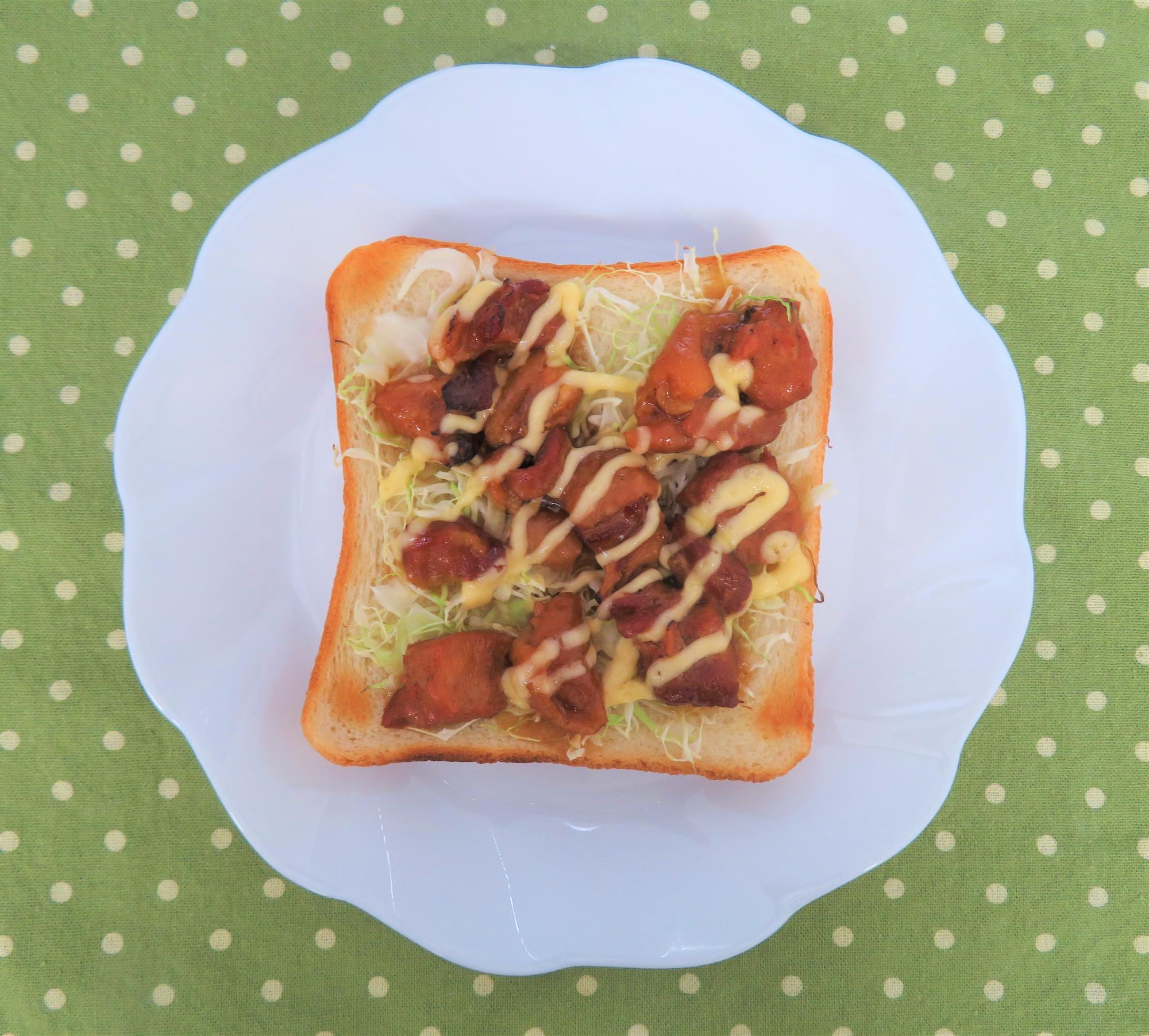 照りマヨチキントースト