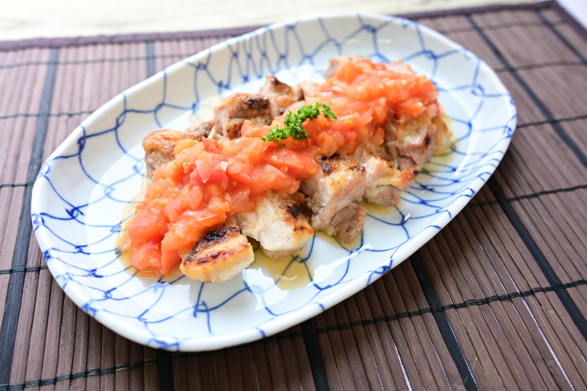 チキンソテー完成