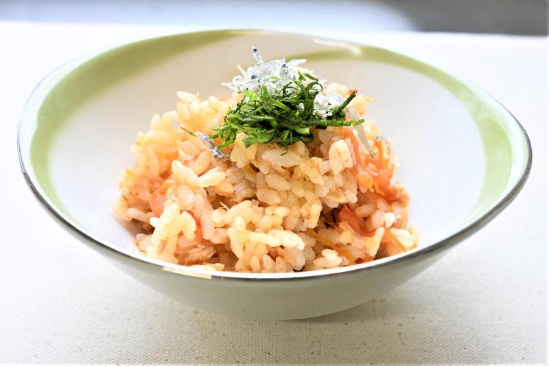 トマトごはん完成2