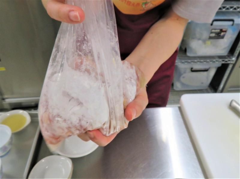 鶏肉の味一ねぎソース7