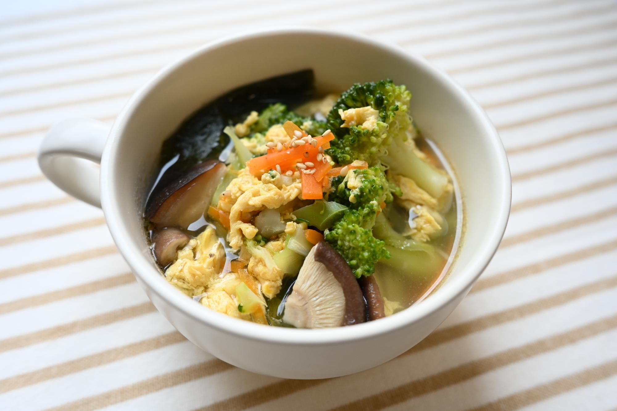野菜スープ完成