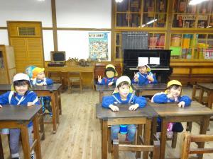 昭和の町の教室