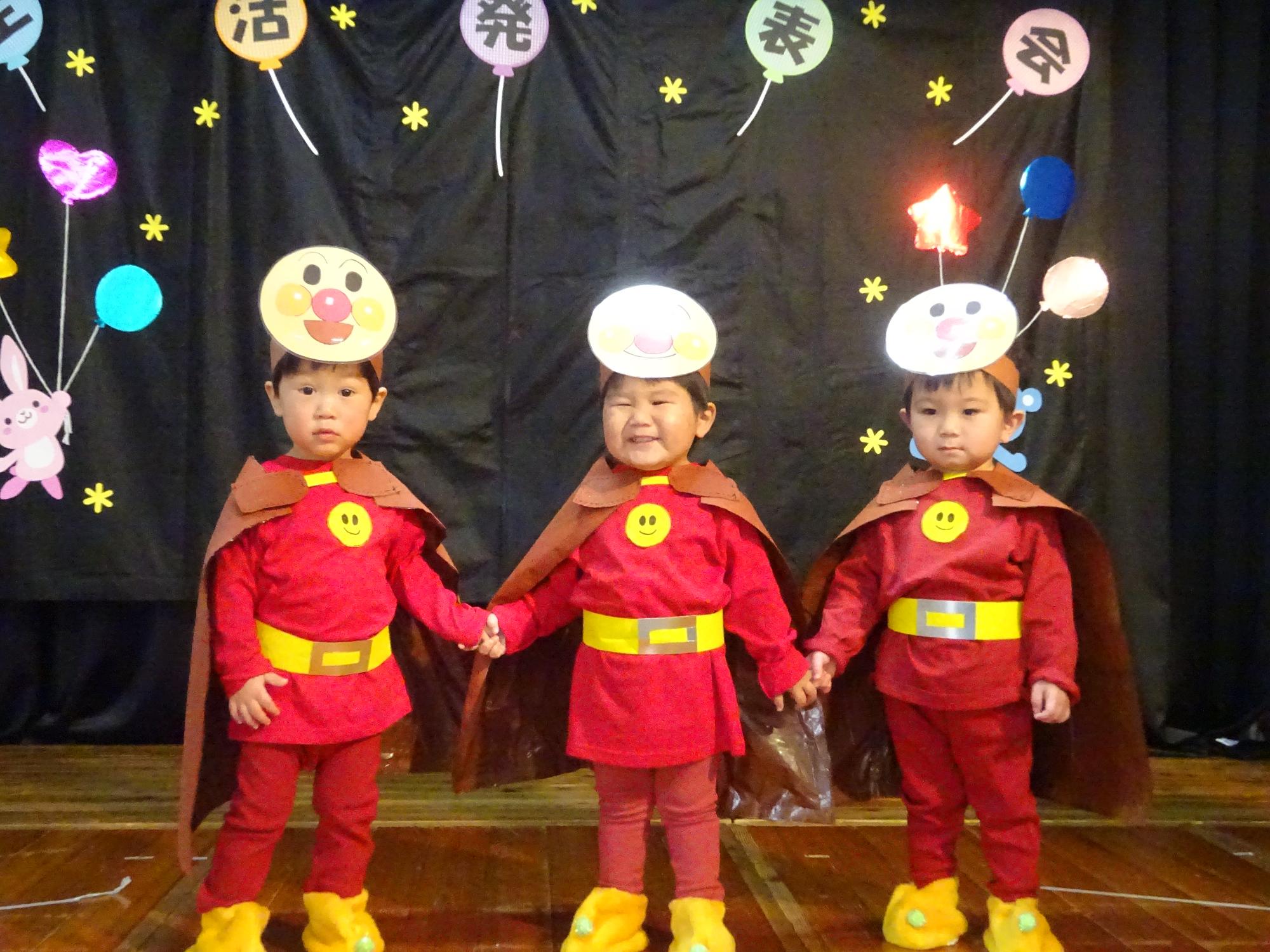 1歳児の踊り