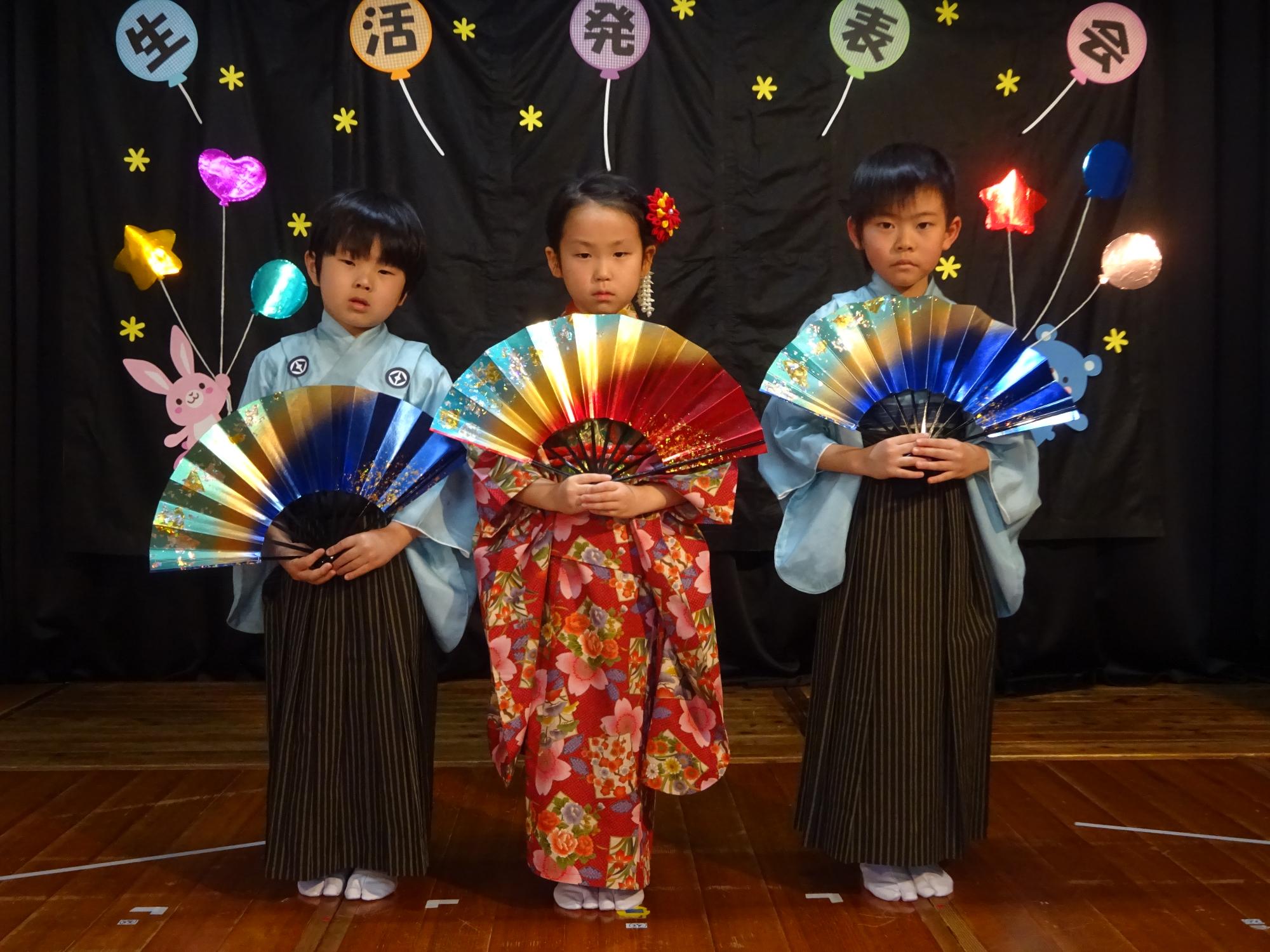 5歳児の踊り