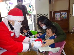 サンタさんからプレゼント
