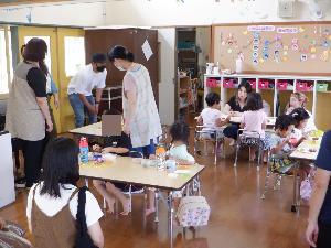 給食時間の様子