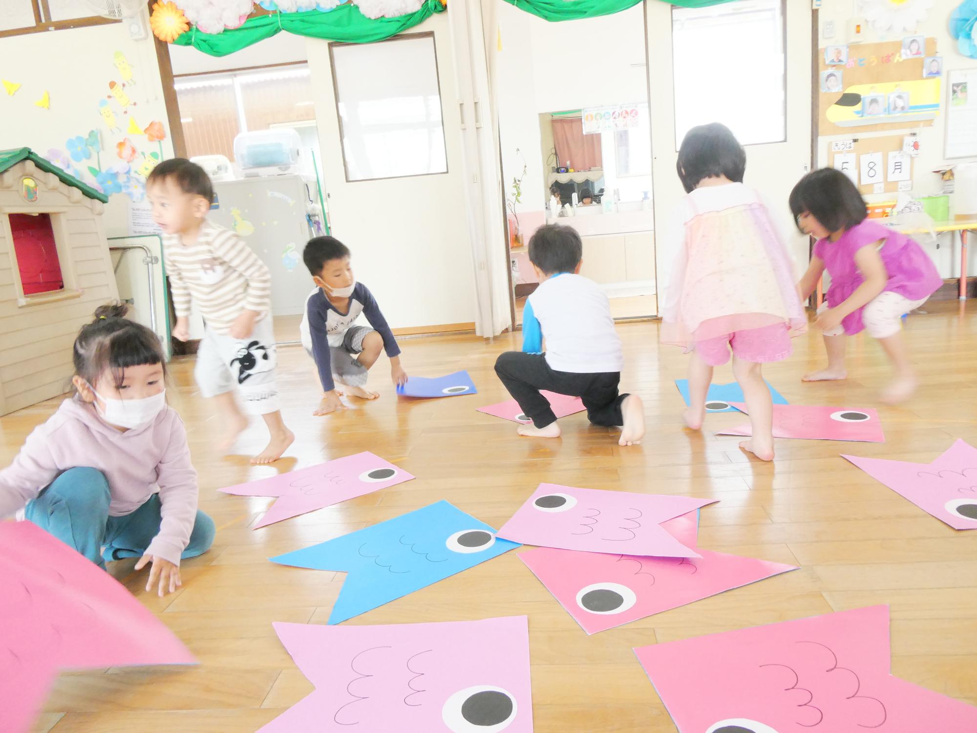 こいのぼりめくり