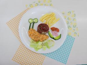 かたつむりチキンライス