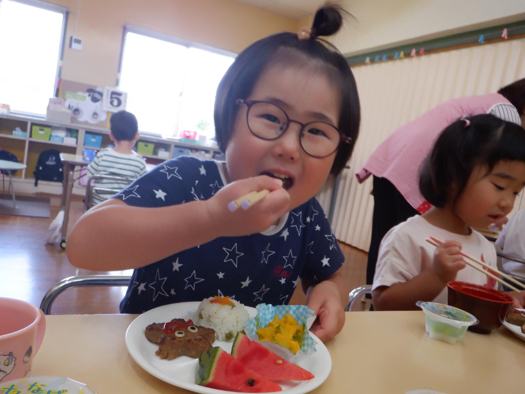 七夕給食メニュー