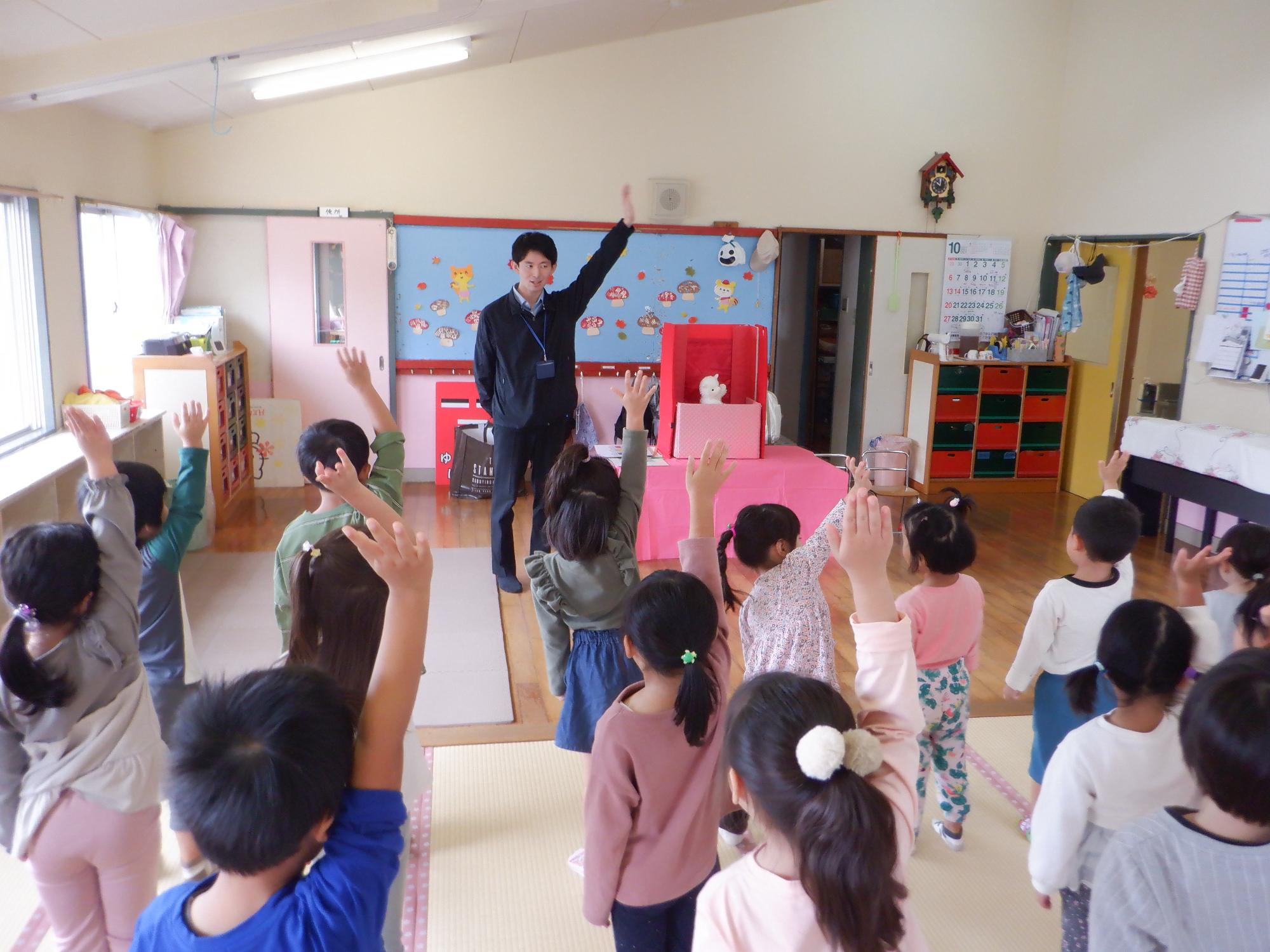 交通教室、モンキークラブ、園児
