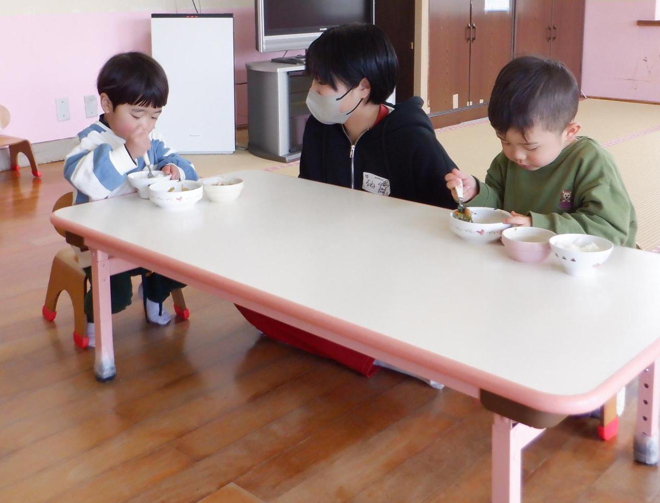 つぼみ給食