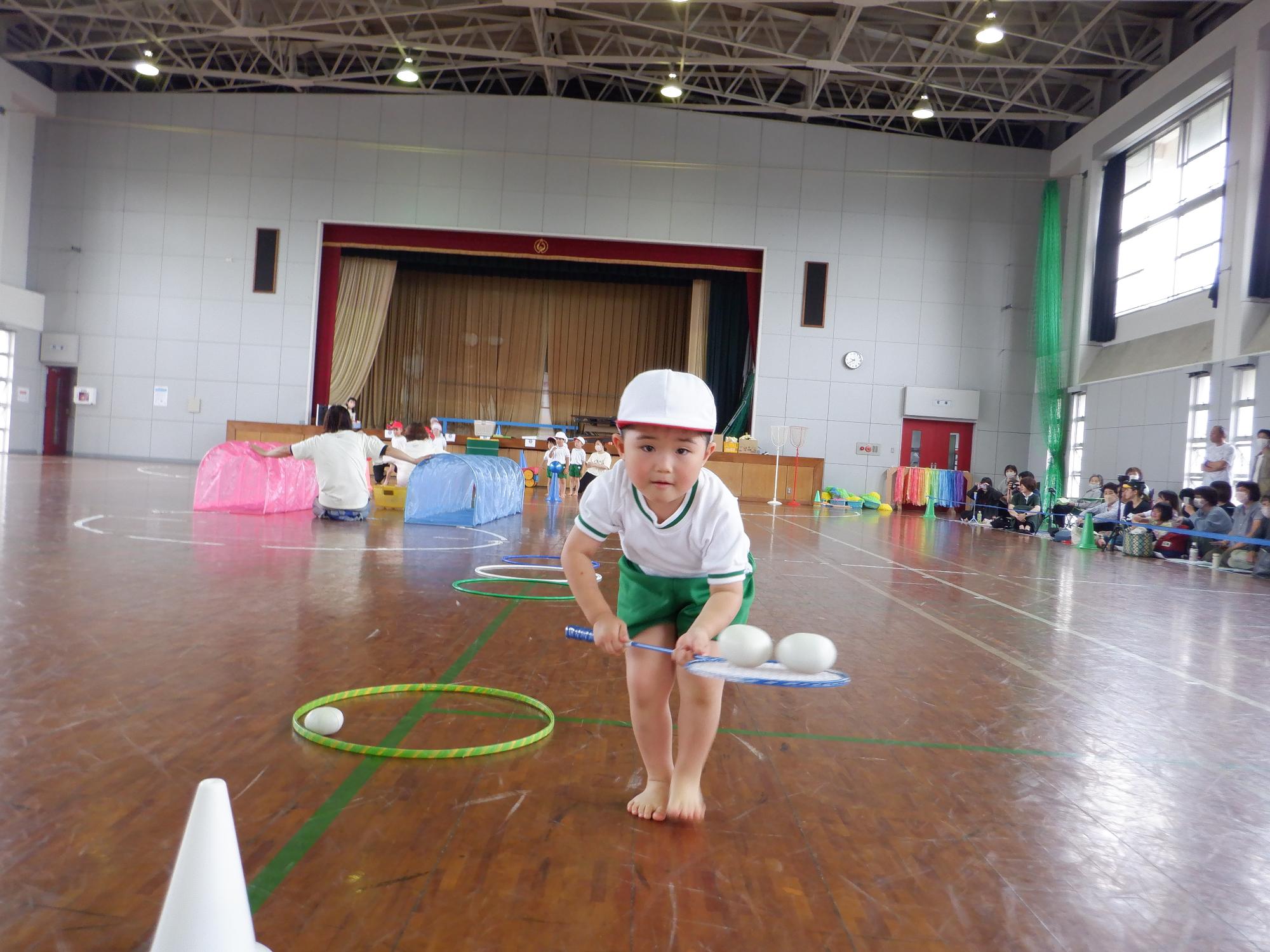 運動会・トライ！・バトミントン