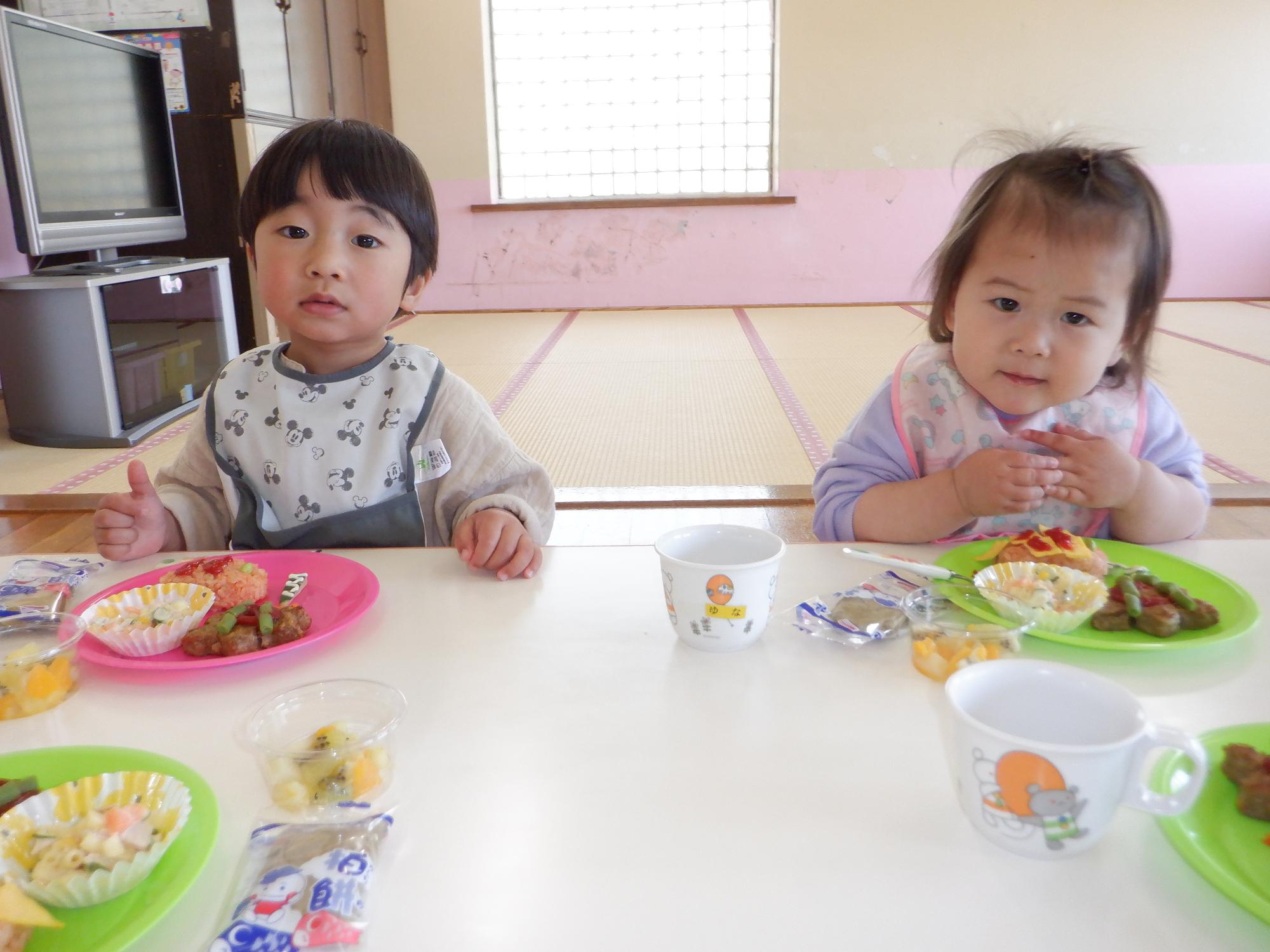 つぼみの給食