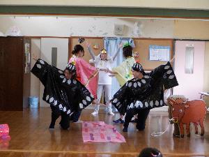 職員劇の織姫と彦星