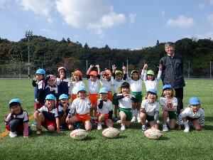 はいチーズ!ラグビー楽しかったね