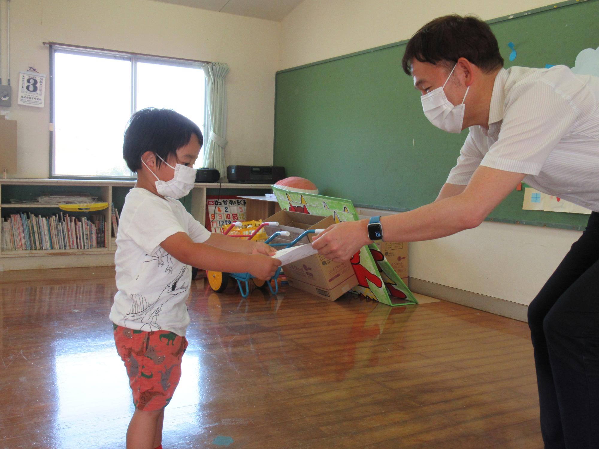 虫歯ゼロの表彰式