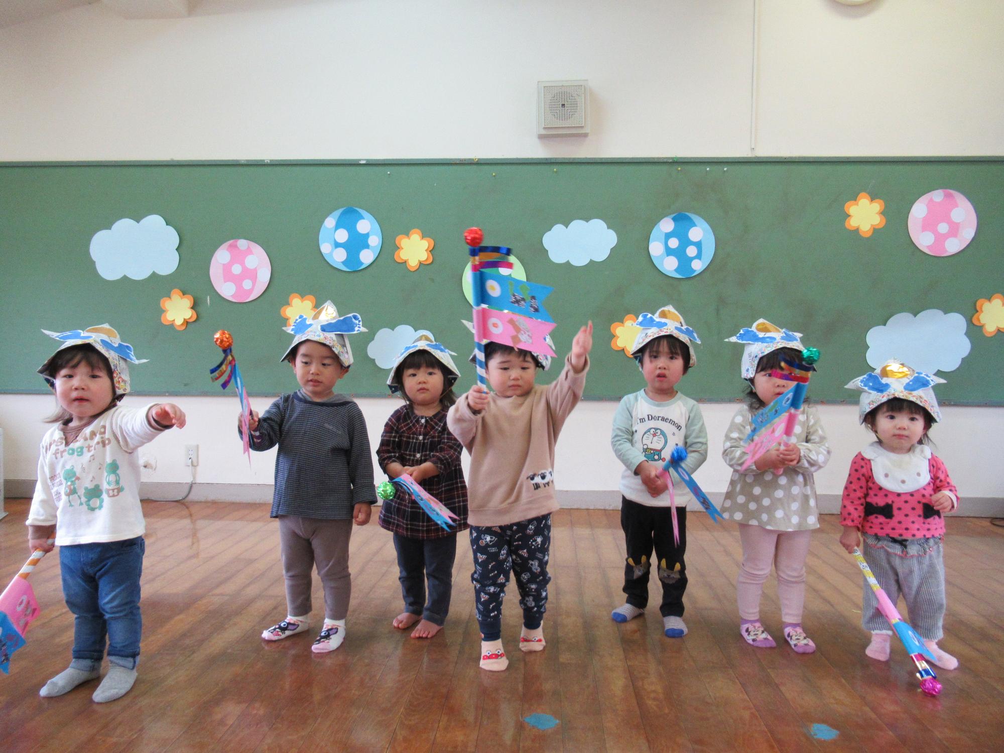 子どもの日未満児クラス