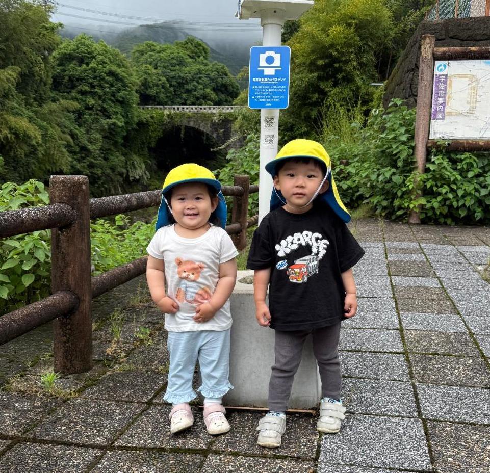 2歳児の集合写真