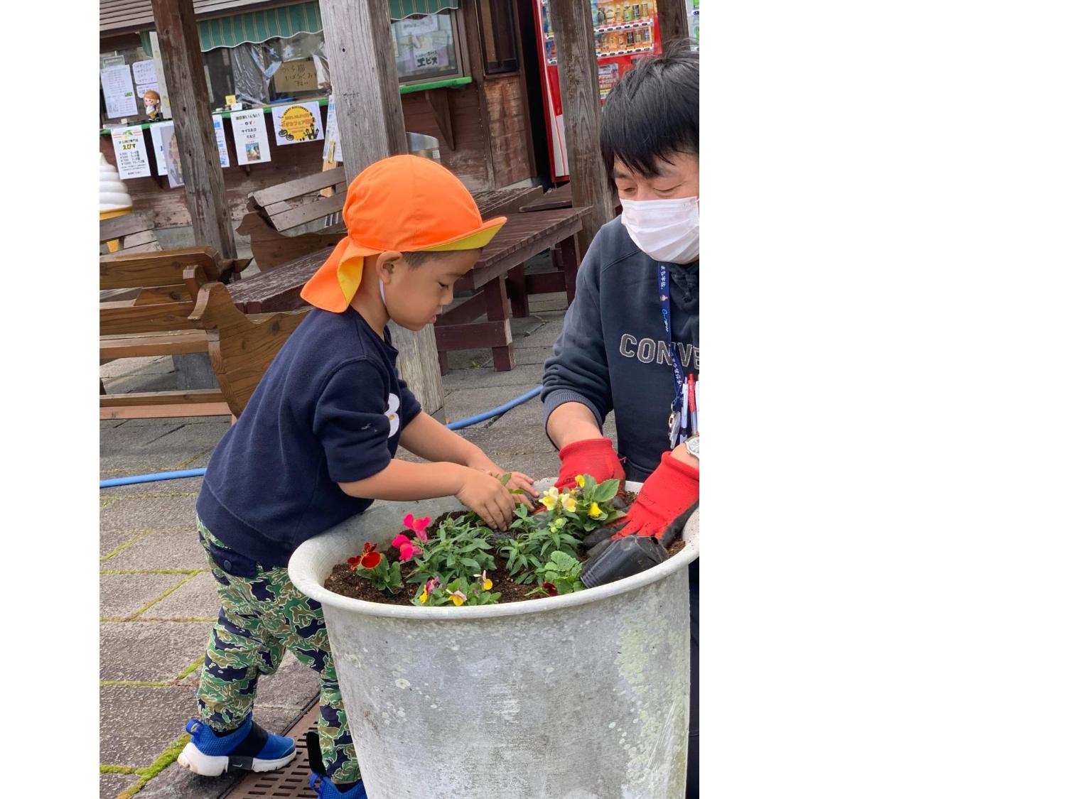 最後まで頑張る子