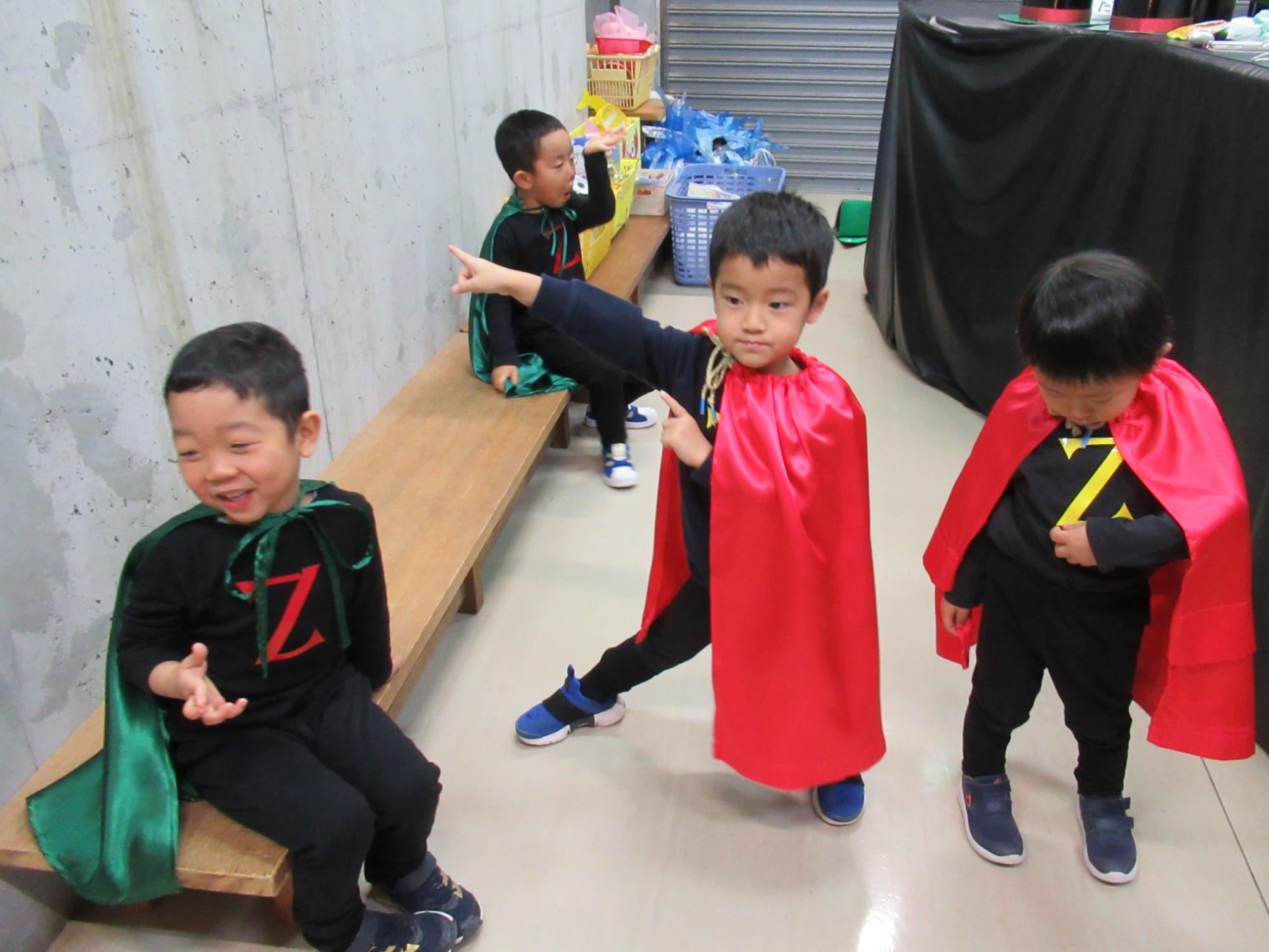 3,4歳児男の子踊り