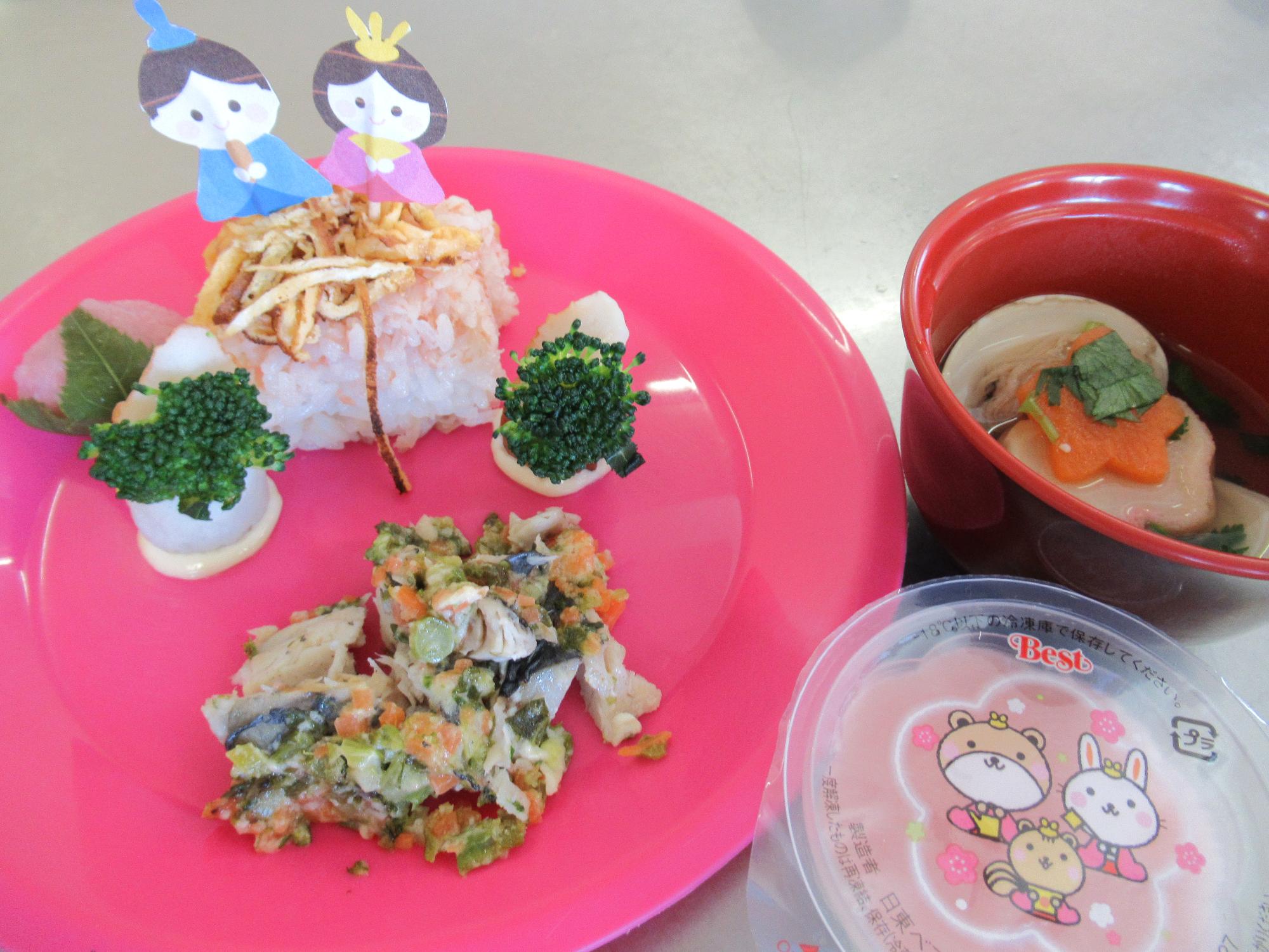 ひな祭り行事食1