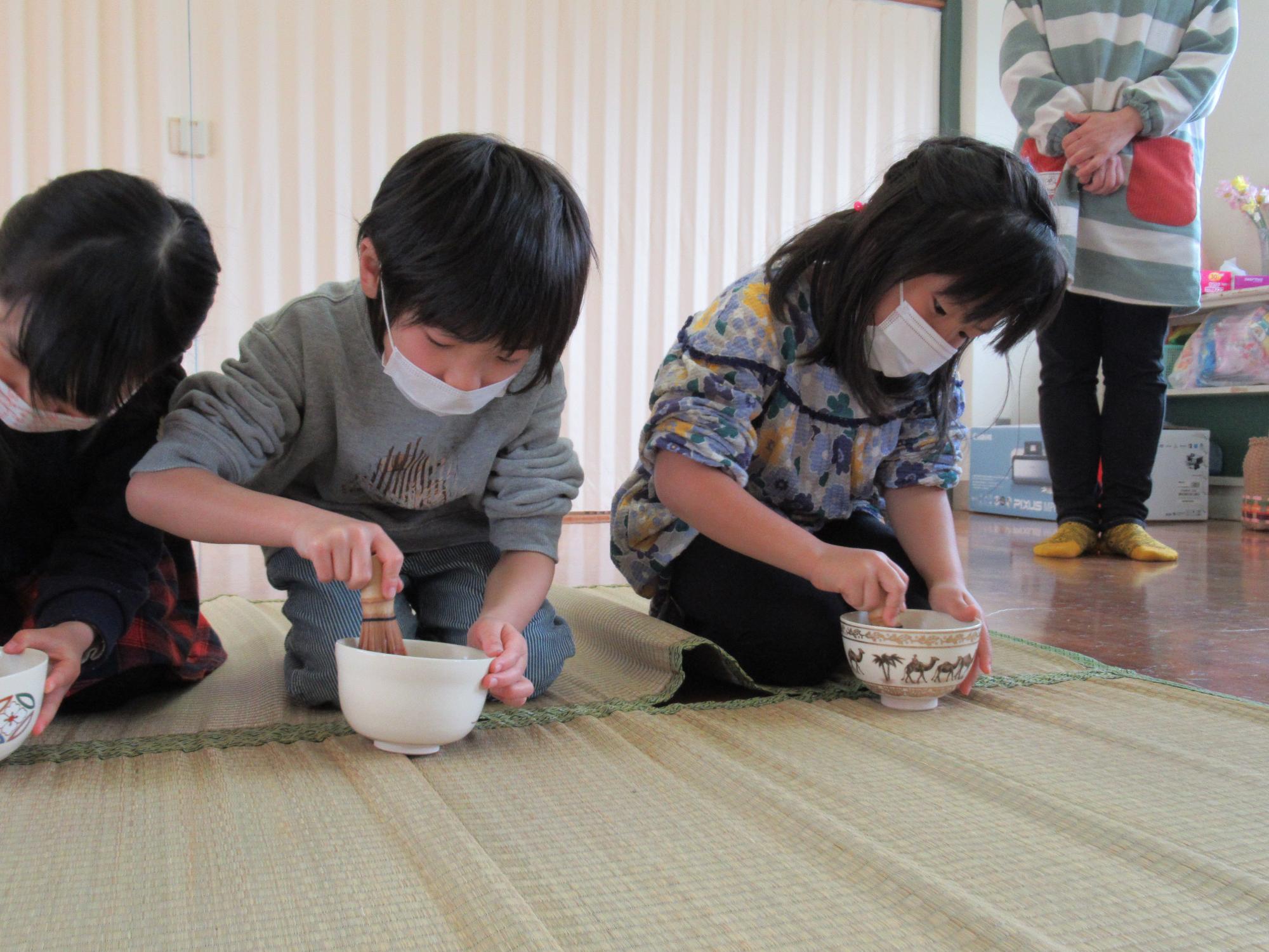 お茶会の様子