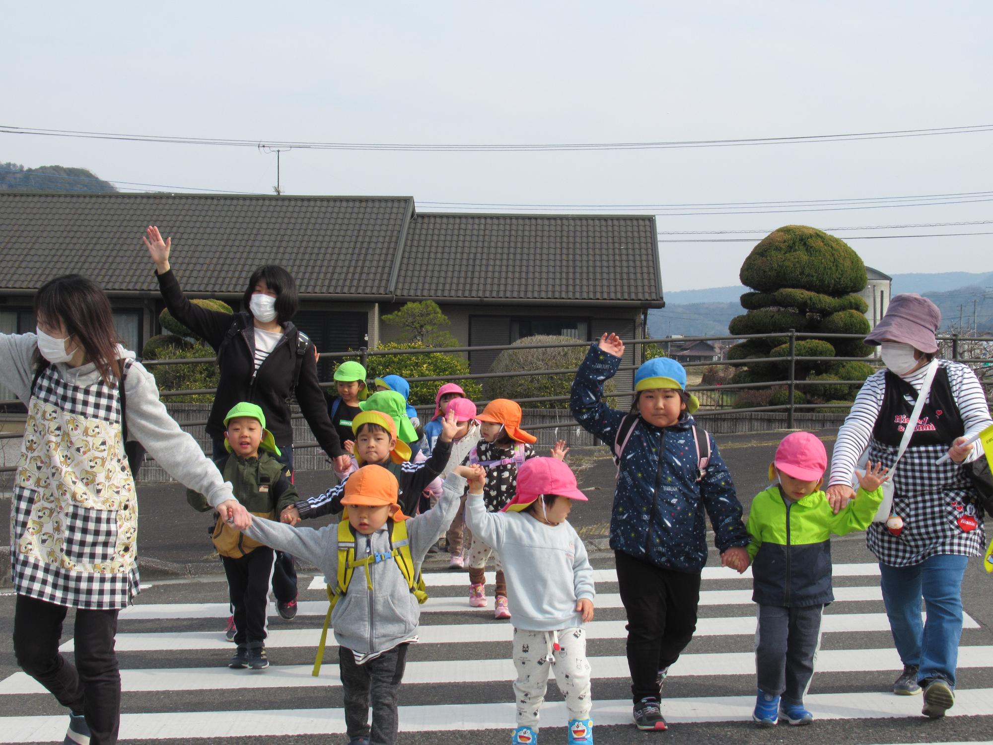 お別れ遠足公園1