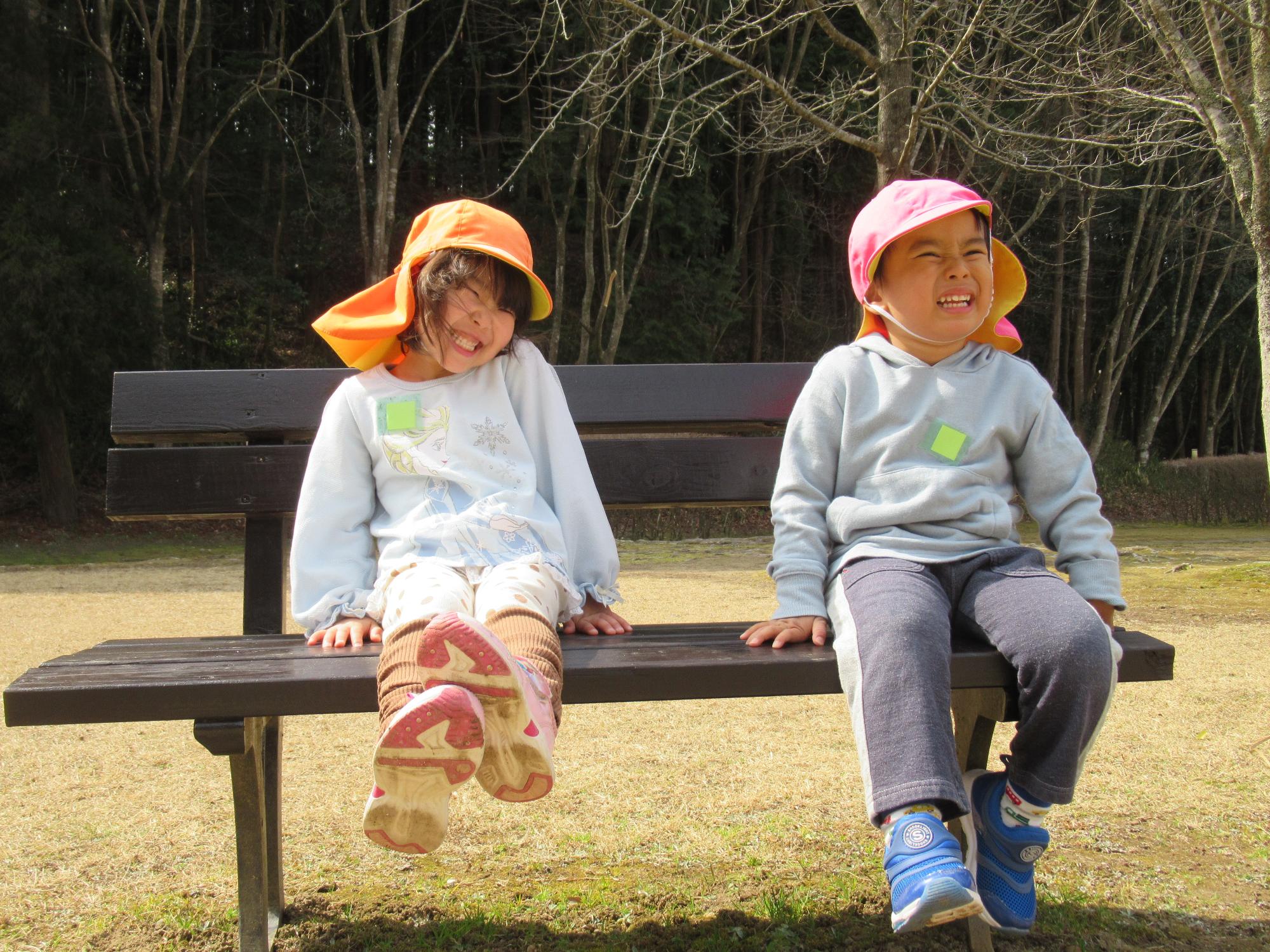 お別れ遠足公園4
