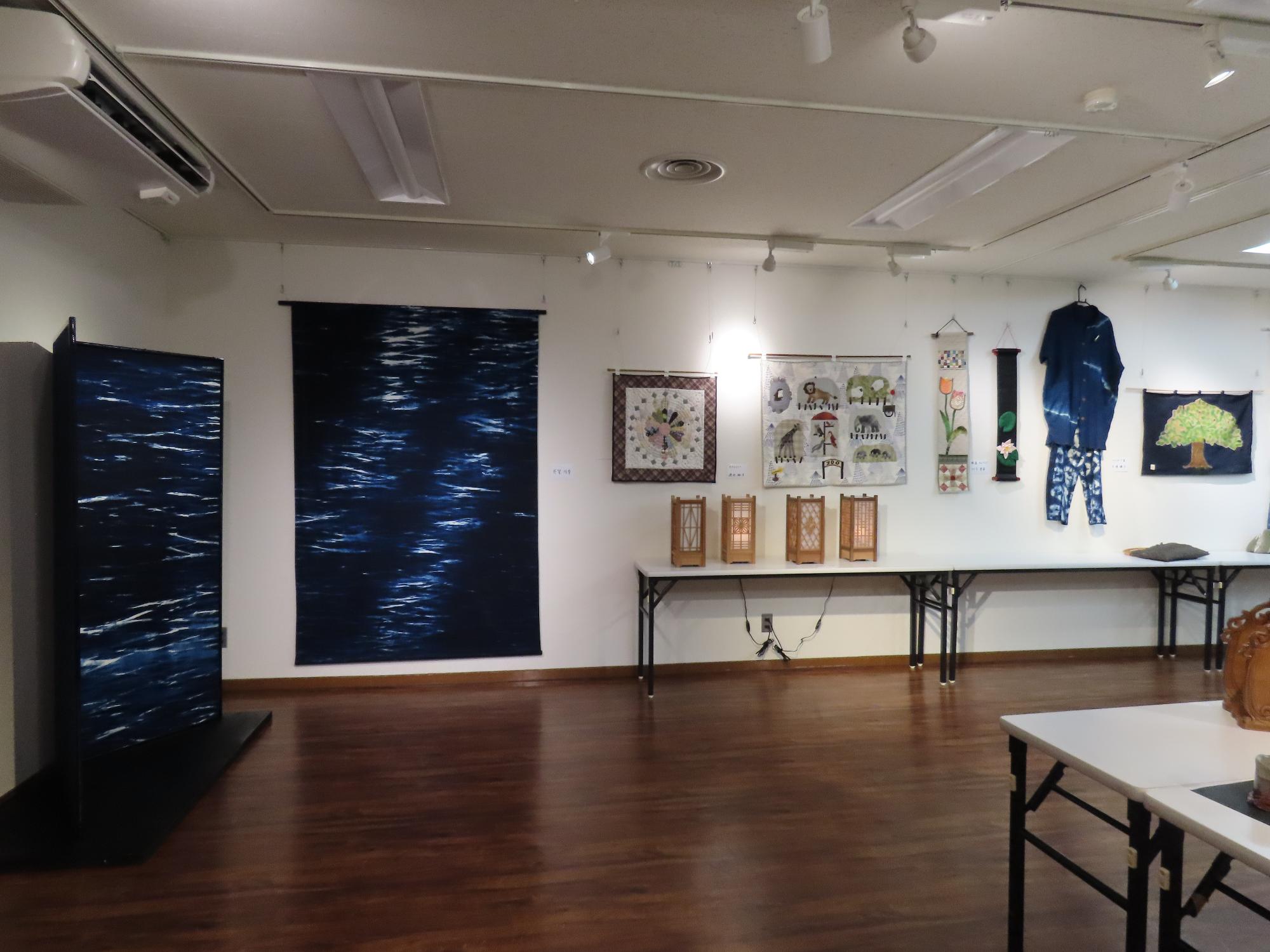 工芸展作品展示