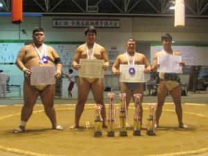 個人戦入賞選手写真