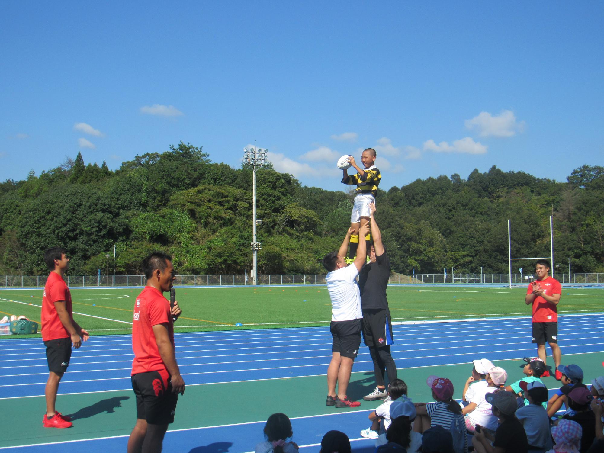 ラグビー体験会