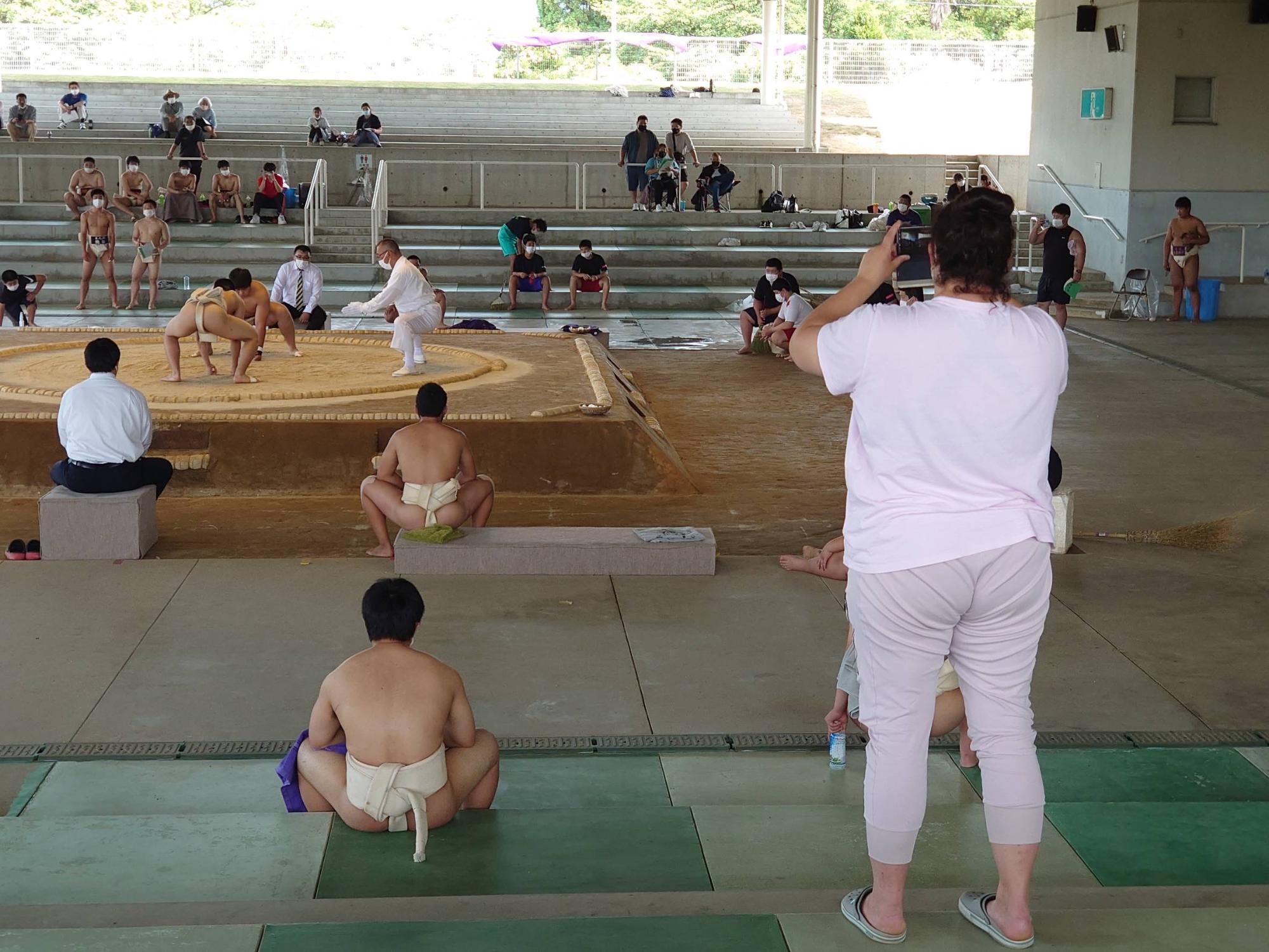 相撲ウクライナ代表チーム3日目06