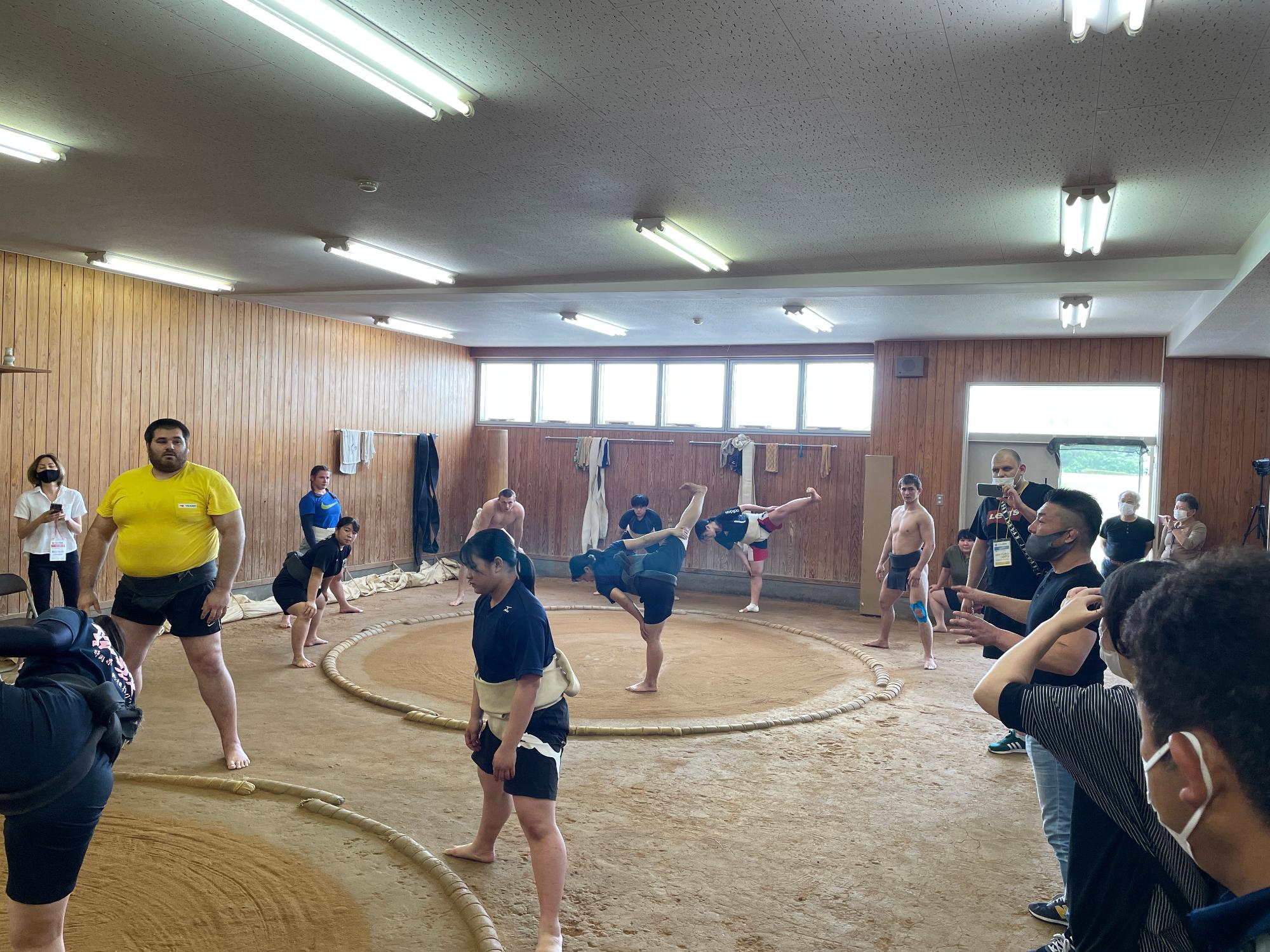 相撲ウクライナ代表チーム9日目01