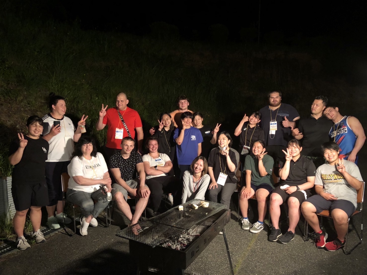 相撲ウクライナ代表チーム9日目10