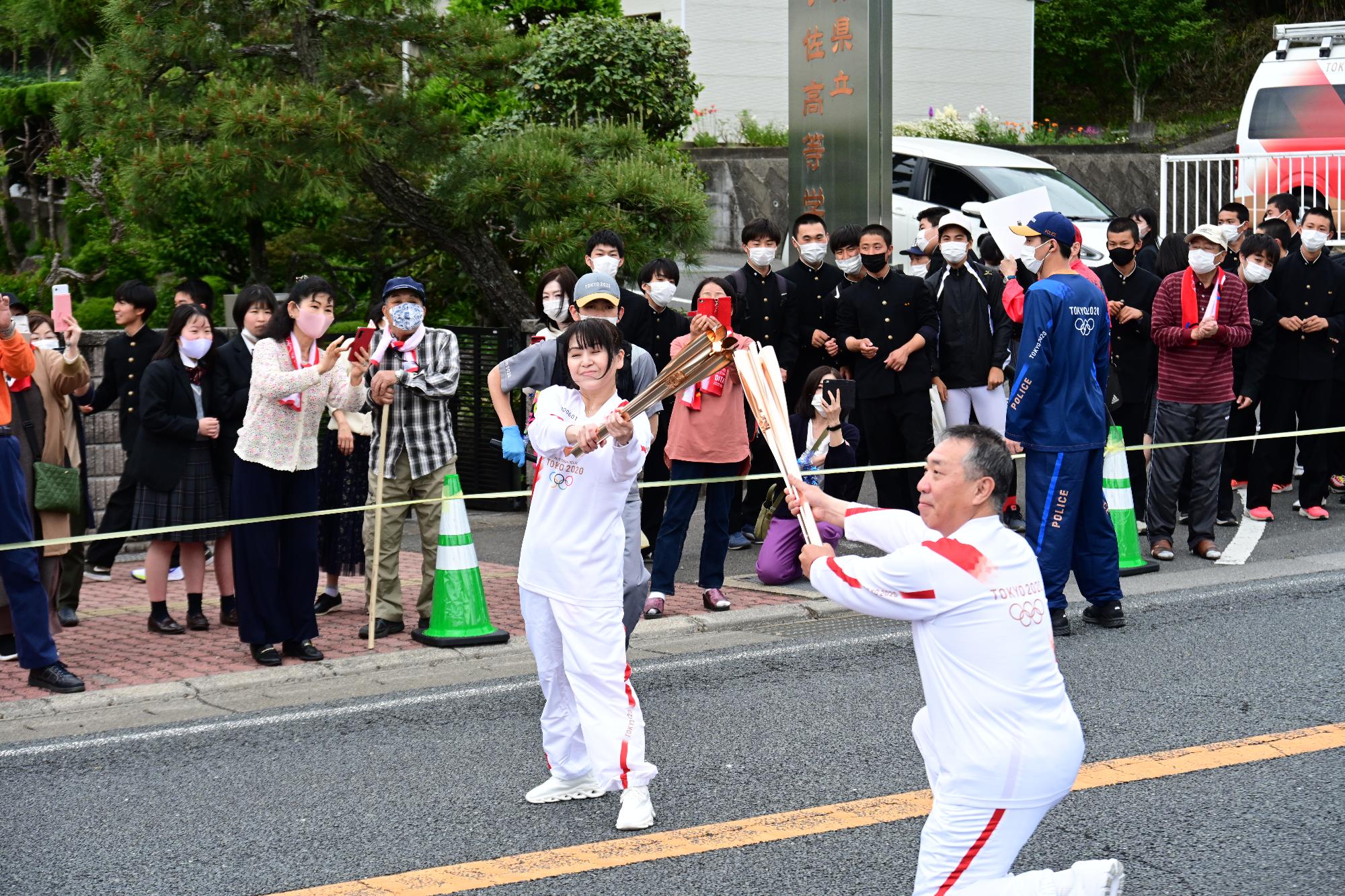 聖火トーチキス