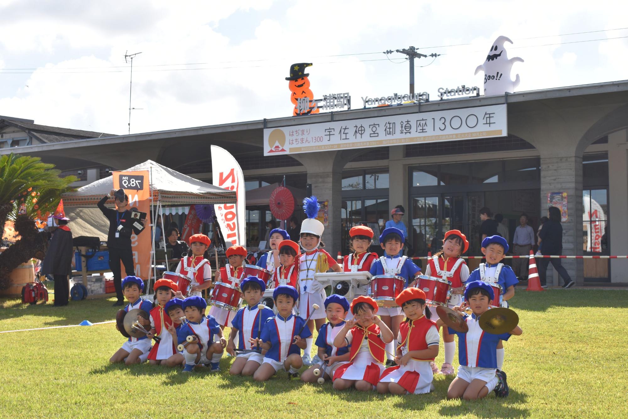 四恩こども園記念撮影