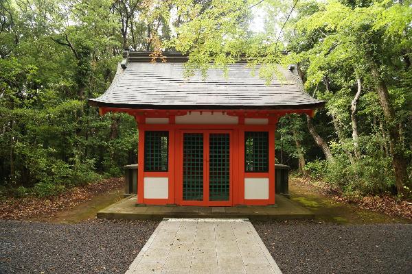 大尾神社の拝殿