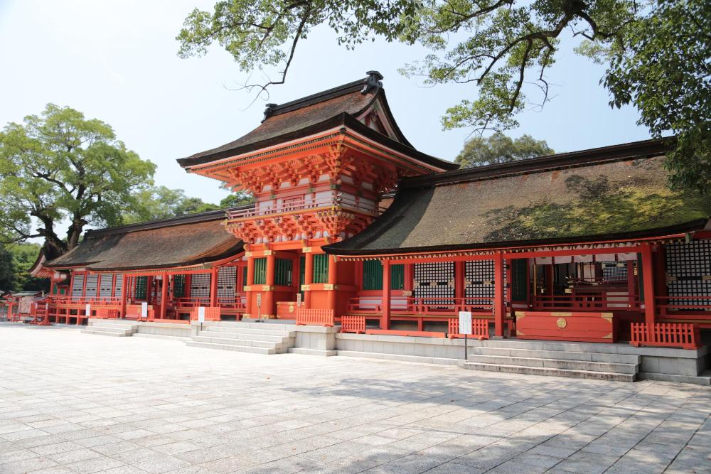 Main sanctuary area at the Jogu (Upper Shrine)