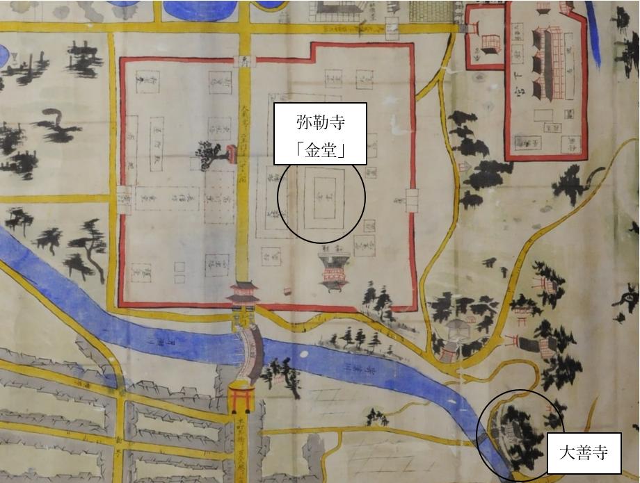 江戸末期「宇佐宮絵図」に描かれた大善寺と弥勒寺