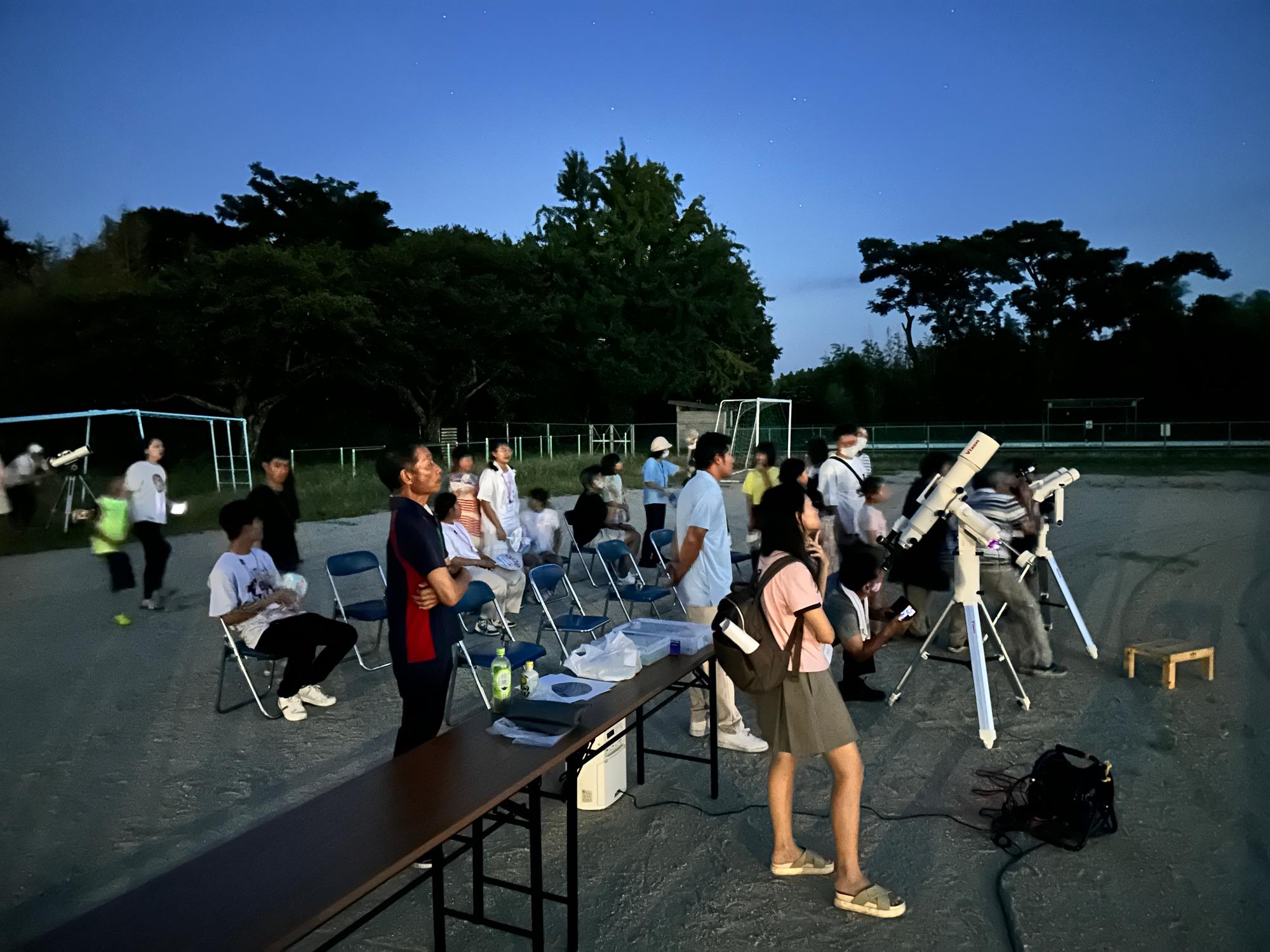 星空観察会