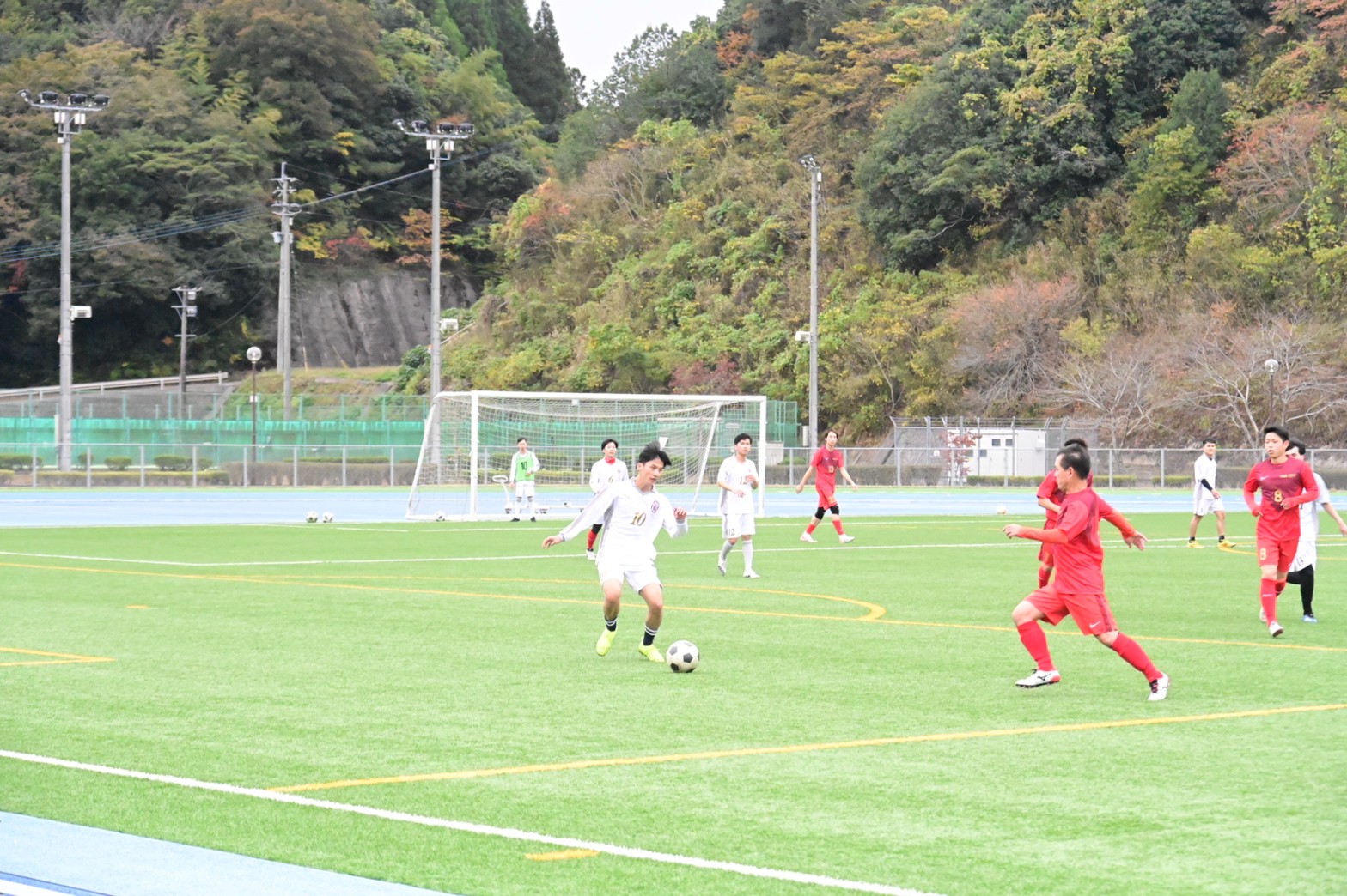 試合中11