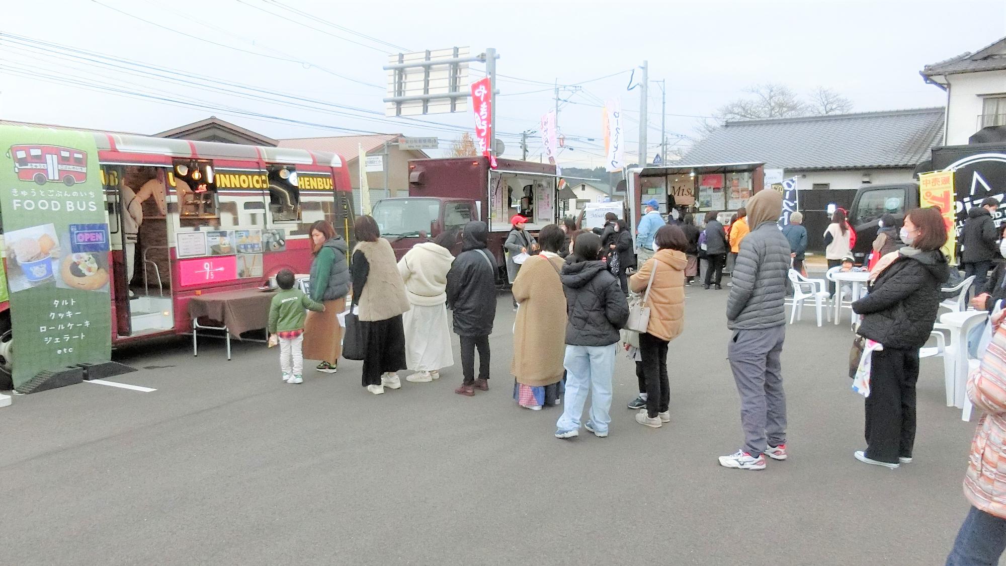 キッチンカーの様子