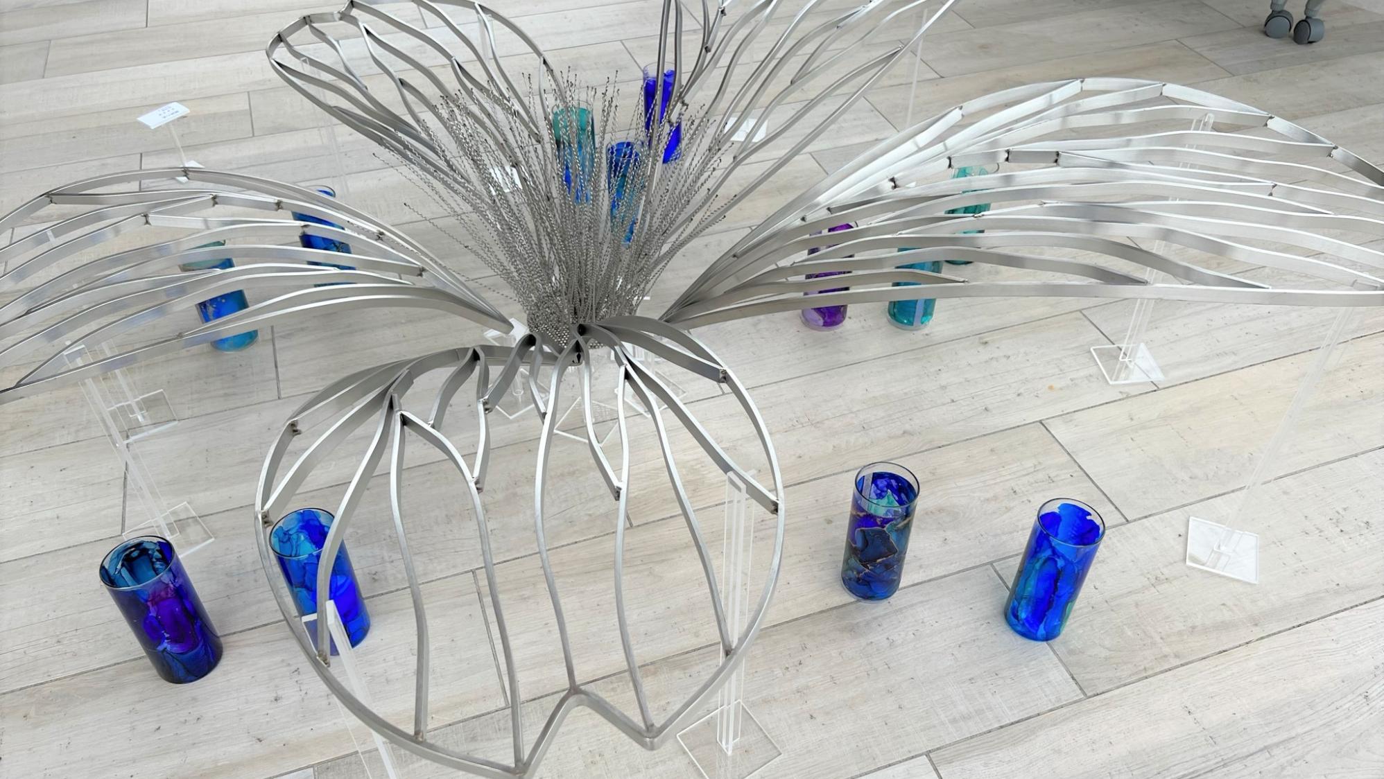 ステンレスアート作品