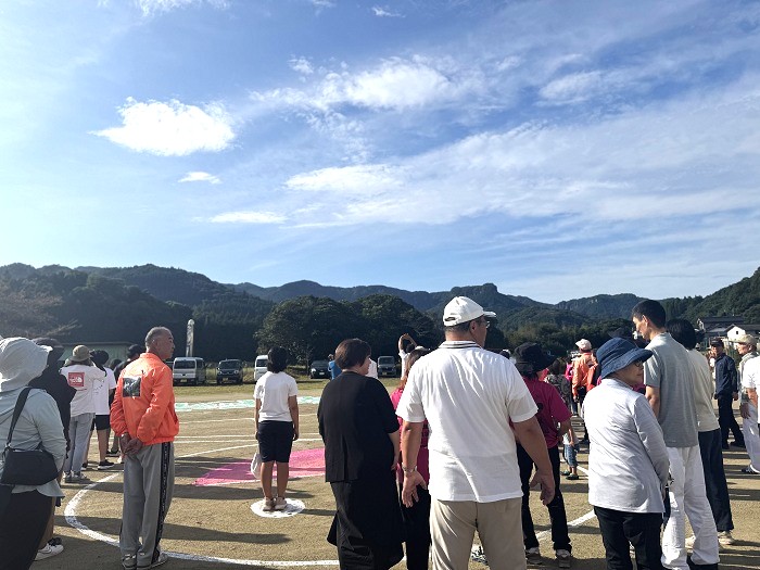 第30回南院内小ふれあい運動会 創立150周年記念空撮 空撮2