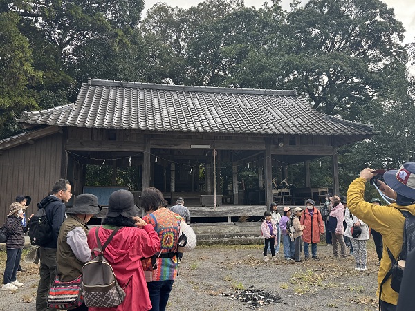 景観ウォーキング 温見神社